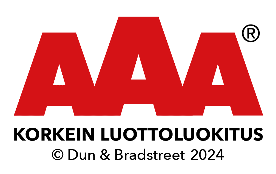 AAA -korkein luottosuositus Loginets Oy 2022